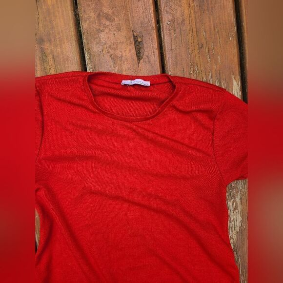 Zara cute red dress S worn once - Picture 2 of 6